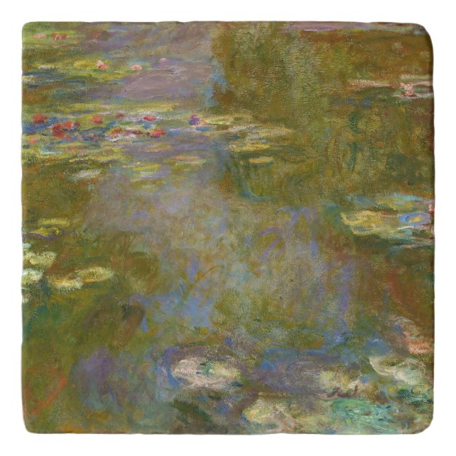 Claude Monet - Water Lily Pond 1917 Trivet (Front)