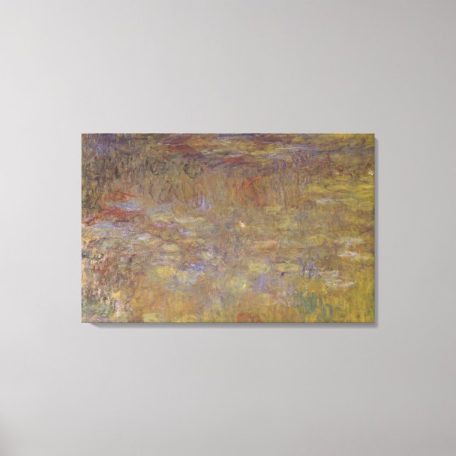 Claude Monet | Water-Lily Pond Canvas Print (Front)