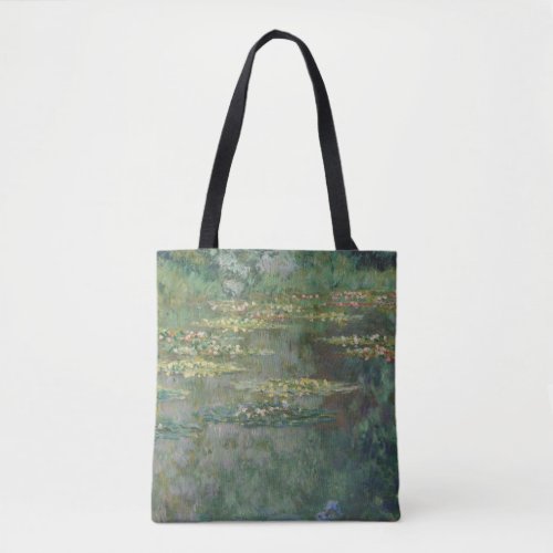 Claude Monet Water Lily Pond Fine Art GalleryHD Tote Bag