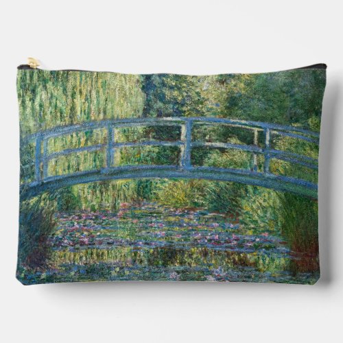Claude Monet _ Water Lily pond Green Harmony Accessory Pouch
