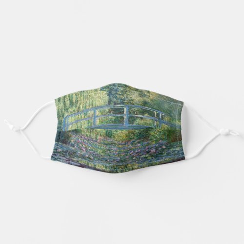 Claude Monet _ Water Lily pond Green Harmony Adult Cloth Face Mask