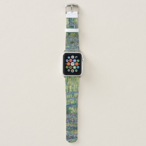 Claude Monet _ Water Lily pond Green Harmony Apple Watch Band