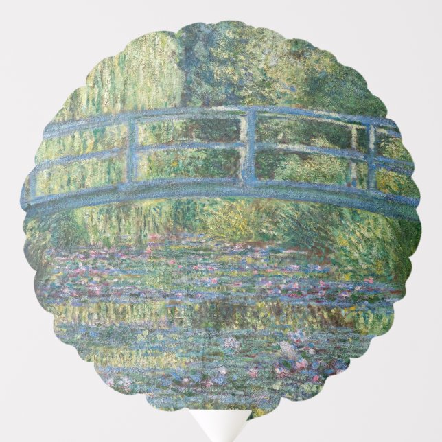 Claude Monet - Water Lily pond, Green Harmony Balloon (Front)