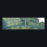 Claude Monet - Water Lily pond, Green Harmony Bumper Sticker<br><div class="desc">Water Lily pond,  Green Harmony / Le Bassin aux Nympheas,  Harmonie Verte by Claude Monet in 1899</div>