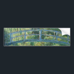 Claude Monet - Water Lily pond, Green Harmony Bumper Sticker<br><div class="desc">Water Lily pond,  Green Harmony / Le Bassin aux Nympheas,  Harmonie Verte by Claude Monet in 1899</div>