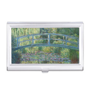 Claude Monet - Water Lily pond, Green Harmony Business Card Case