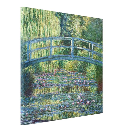 Claude Monet - Water Lily pond, Green Harmony Canvas Print | Zazzle.com
