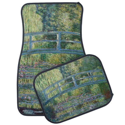 Claude Monet _ Water Lily pond Green Harmony Car Floor Mat