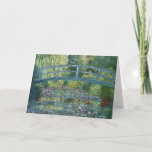 Claude Monet - Water Lily pond, Green Harmony Card<br><div class="desc">Water Lily pond,  Green Harmony / Le Bassin aux Nympheas,  Harmonie Verte by Claude Monet in 1899</div>