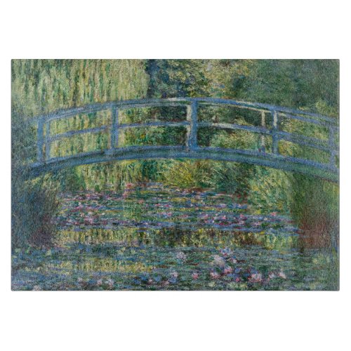 Claude Monet _ Water Lily pond Green Harmony Cutting Board