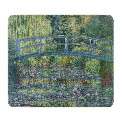 Claude Monet _ Water Lily pond Green Harmony Cutting Board