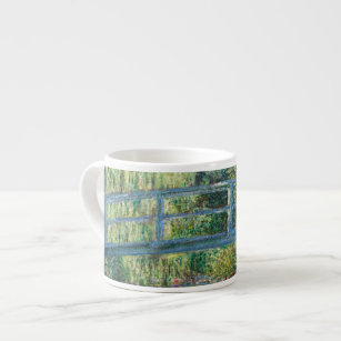 Claude Monet - Water Lily pond, Green Harmony Espresso Cup