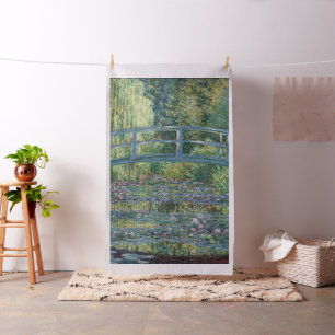 Claude Monet - Water Lily pond, Green Harmony Fabric