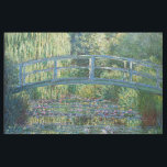 Claude Monet - Water Lily pond, Green Harmony Fabric<br><div class="desc">Water Lily pond,  Green Harmony / Le Bassin aux Nympheas,  Harmonie Verte by Claude Monet in 1899</div>