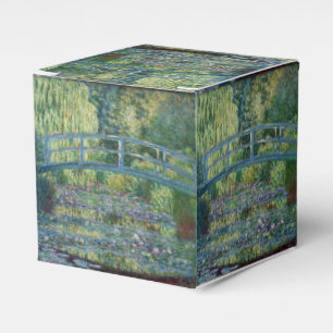 Claude Monet - Water Lily pond, Green Harmony Favor Boxes