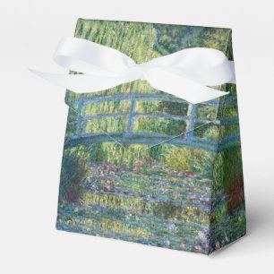 Claude Monet - Water Lily pond, Green Harmony Favor Boxes