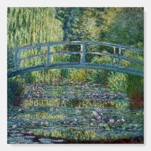 Claude Monet - Water Lily pond, Green Harmony Foam Board