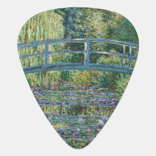 Claude Monet _ Water Lily pond Green Harmony Guitar Pick