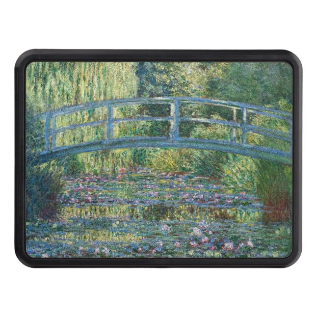Claude Monet - Water Lily pond, Green Harmony Hitch Cover (Front)