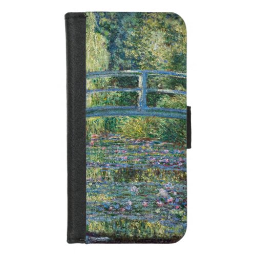 Claude Monet _ Water Lily pond Green Harmony iPhone 87 Wallet Case