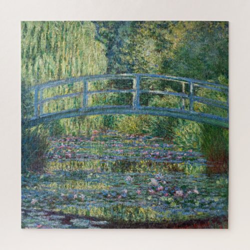 Claude Monet _ Water Lily pond Green Harmony Jigsaw Puzzle