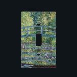 Claude Monet - Water Lily pond, Green Harmony Light Switch Cover<br><div class="desc">Water Lily pond,  Green Harmony / Le Bassin aux Nympheas,  Harmonie Verte by Claude Monet in 1899</div>