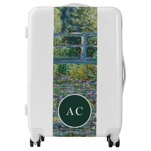 Claude Monet _ Water Lily pond Green Harmony Luggage
