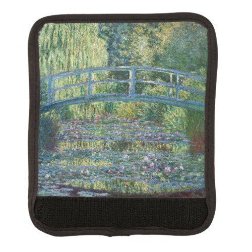 Claude Monet _ Water Lily pond Green Harmony Luggage Handle Wrap