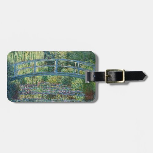 Claude Monet _ Water Lily pond Green Harmony Luggage Tag