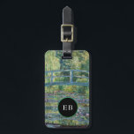 Claude Monet - Water Lily pond, Green Harmony Luggage Tag<br><div class="desc">Water Lily pond,  Green Harmony / Le Bassin aux Nympheas,  Harmonie Verte by Claude Monet in 1899</div>