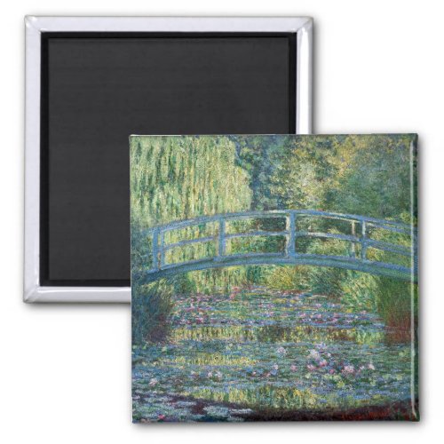 Claude Monet _ Water Lily pond Green Harmony Magnet