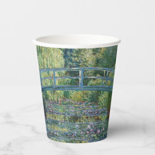 Claude Monet _ Water Lily pond Green Harmony Paper Cups