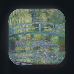 Claude Monet - Water Lily pond, Green Harmony Paper Plates<br><div class="desc">Water Lily pond,  Green Harmony / Le Bassin aux Nympheas,  Harmonie Verte by Claude Monet in 1899</div>