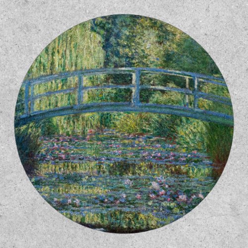 Claude Monet _ Water Lily pond Green Harmony Patch