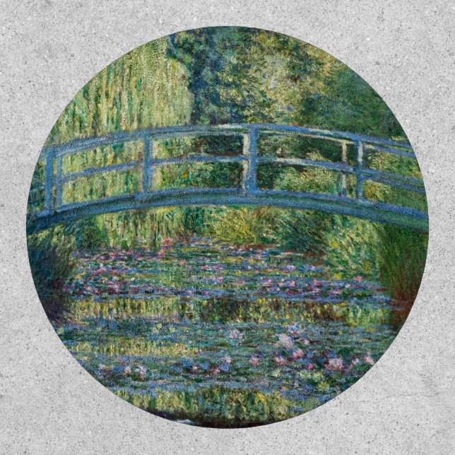 Claude Monet - Water Lily pond, Green Harmony Patch (Front)