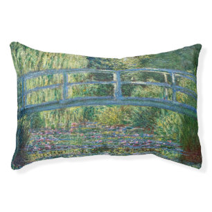 Claude Monet - Water Lily pond, Green Harmony Pet Bed
