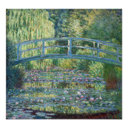 Claude Monet - Water Lily pond, Green Harmony Photo Print