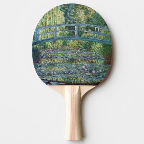 Claude Monet _ Water Lily pond Green Harmony Ping Pong Paddle