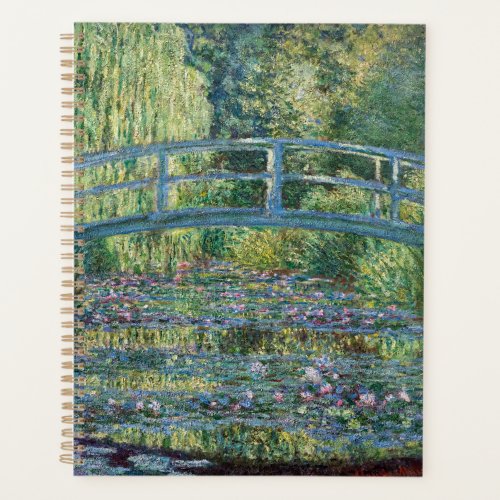 Claude Monet _ Water Lily pond Green Harmony Planner
