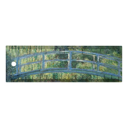 Claude Monet _ Water Lily pond Green Harmony Ruler