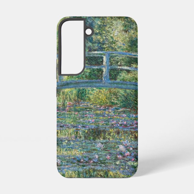 Claude Monet - Water Lily pond, Green Harmony Samsung Galaxy Case (Back)