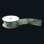 Claude Monet - Water Lily pond, Green Harmony Satin Ribbon<br><div class="desc">Water Lily pond,  Green Harmony / Le Bassin aux Nympheas,  Harmonie Verte by Claude Monet in 1899</div>