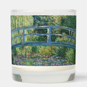 Claude Monet - Water Lily pond, Green Harmony Scented Candle