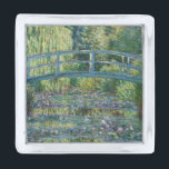 Claude Monet - Water Lily pond, Green Harmony Silver Finish Lapel Pin<br><div class="desc">Water Lily pond,  Green Harmony / Le Bassin aux Nympheas,  Harmonie Verte by Claude Monet in 1899</div>