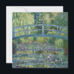 Claude Monet - Water Lily pond, Green Harmony Thank You Card<br><div class="desc">Water Lily pond,  Green Harmony / Le Bassin aux Nympheas,  Harmonie Verte by Claude Monet in 1899</div>