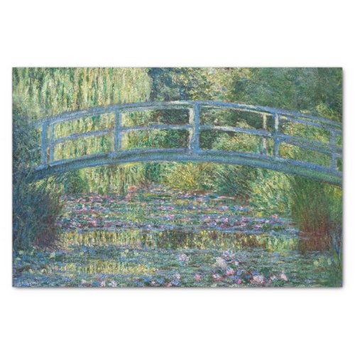 Claude Monet _ Water Lily pond Green Harmony Tissue Paper