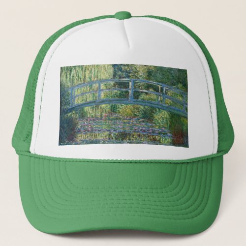 Claude Monet _ Water Lily pond Green Harmony Trucker Hat