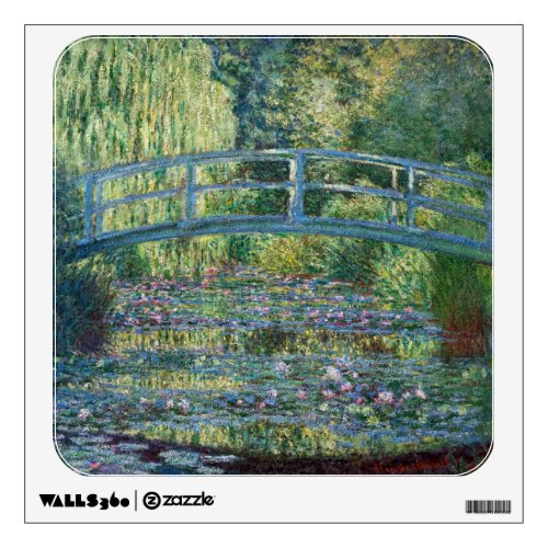 Claude Monet _ Water Lily pond Green Harmony Wall Decal