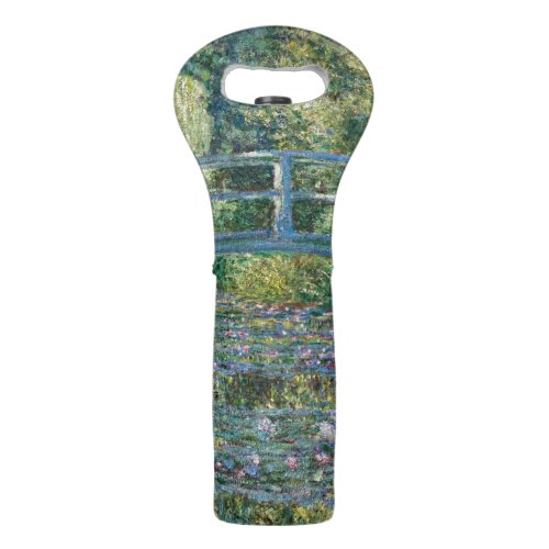 Claude Monet _ Water Lily pond Green Harmony Wine Bag