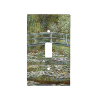 Claude Monet Water Lily Pond (Japanese Footbridge) Light Switch Cover